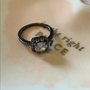 Black Band Size 7 Ring